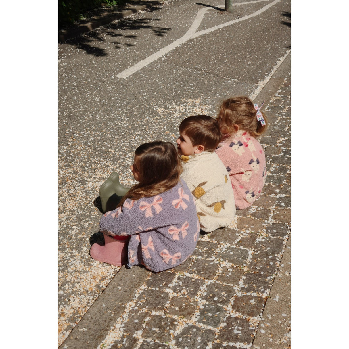 Konges Sløjd Bella Blue Rosett Jody Nallebjörn Jacka Grs