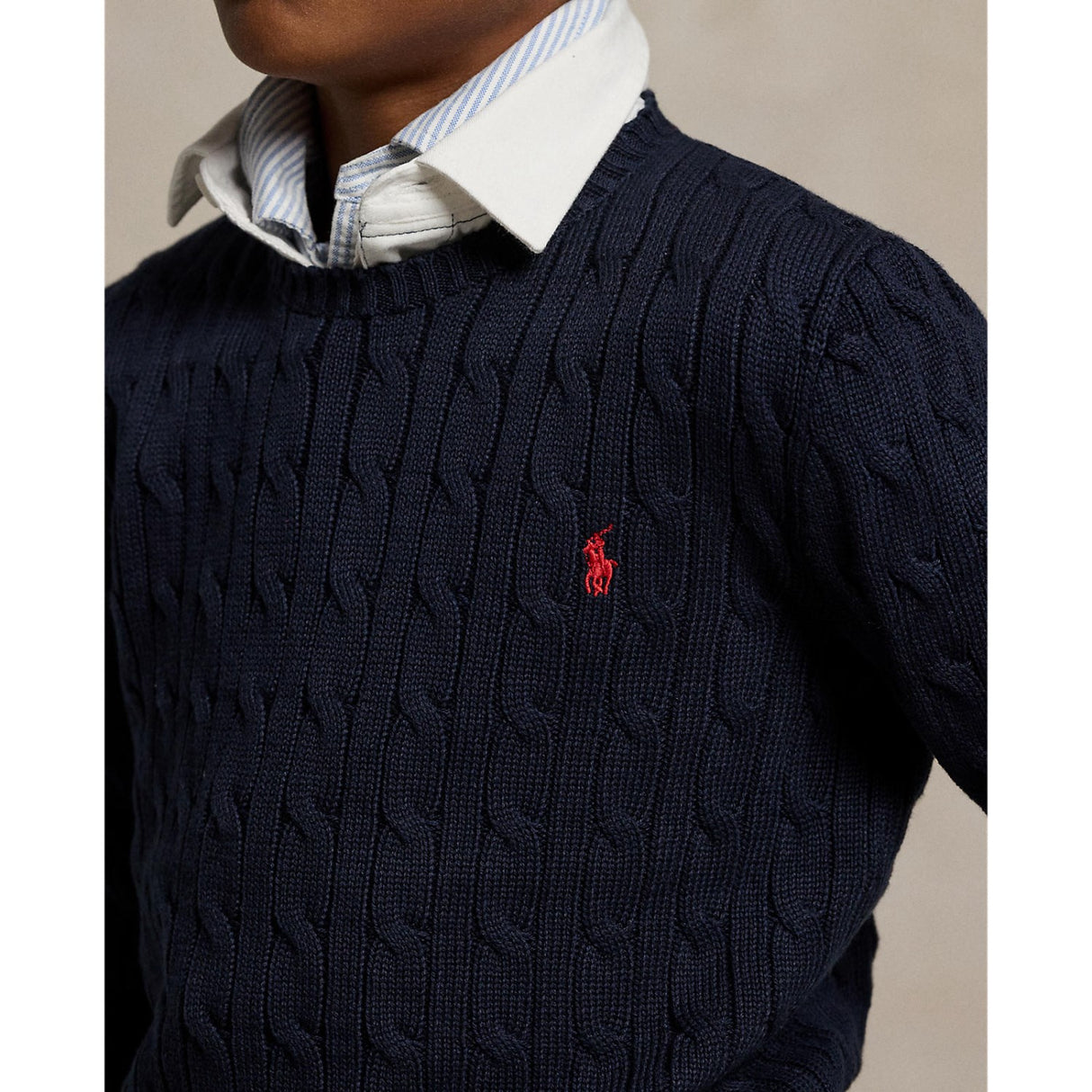 Polo Ralph Lauren Boy Pullover Rl Navy