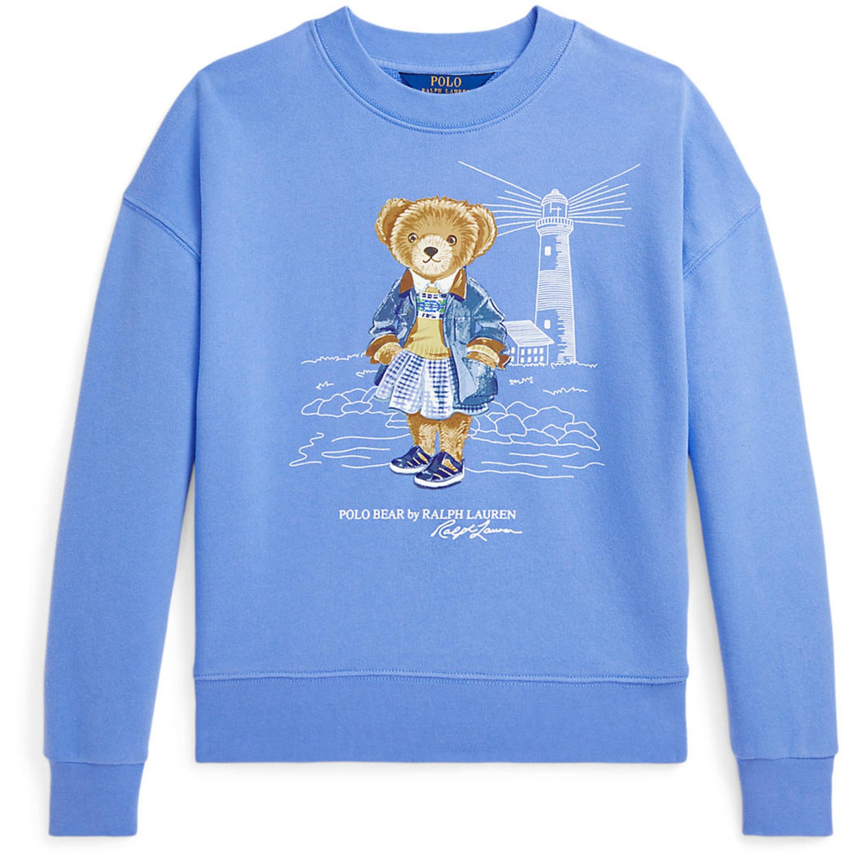 Polo Ralph Lauren Harbor Island Blue Girl Sweatshirt