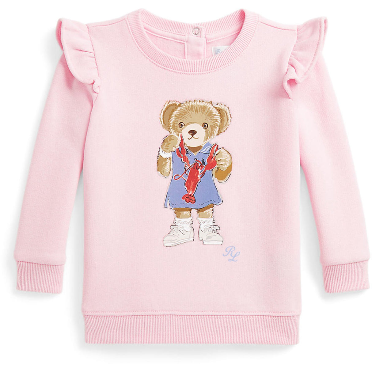 Ralph Lauren Baby Bath Pink Sweatshirt