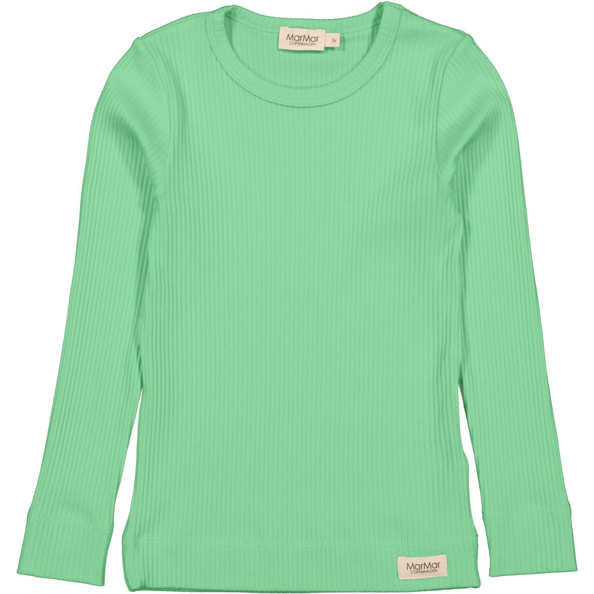 MarMar Modal Cale Green Plain Blus