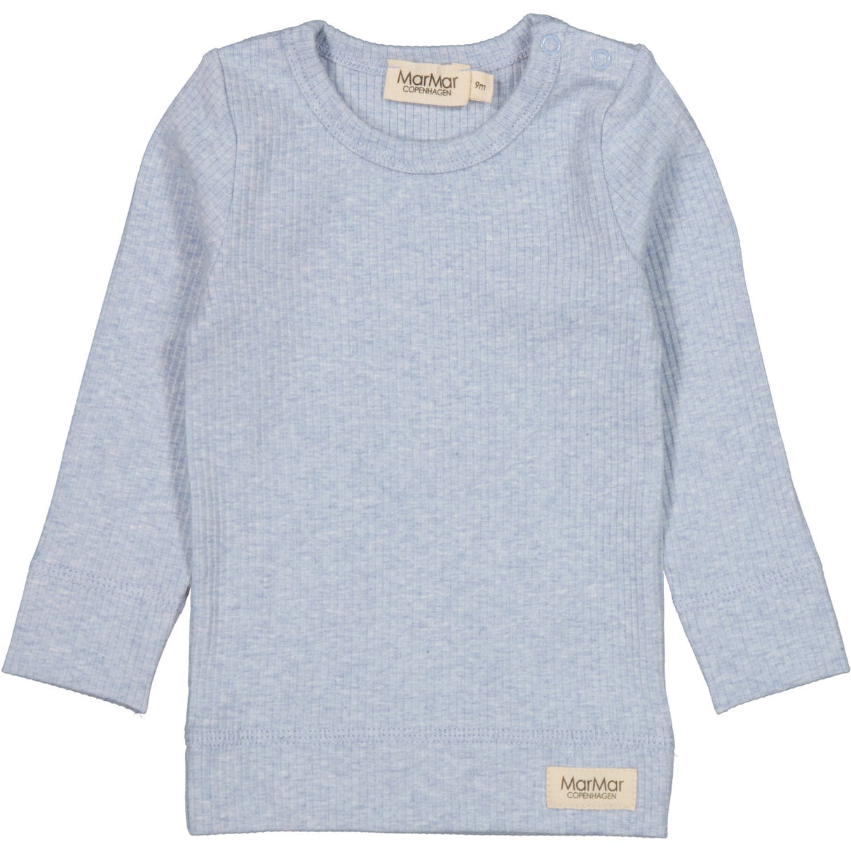 MarMar Modal Melange Fresh Air Melange Plain Blus