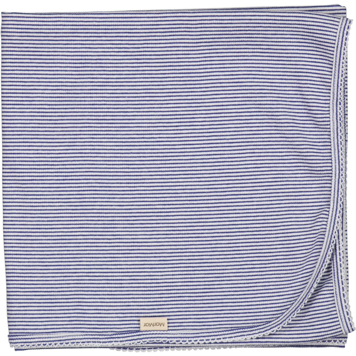 MarMar New Born Modal Fine Rib Red Stripe Alida Bebisfilt