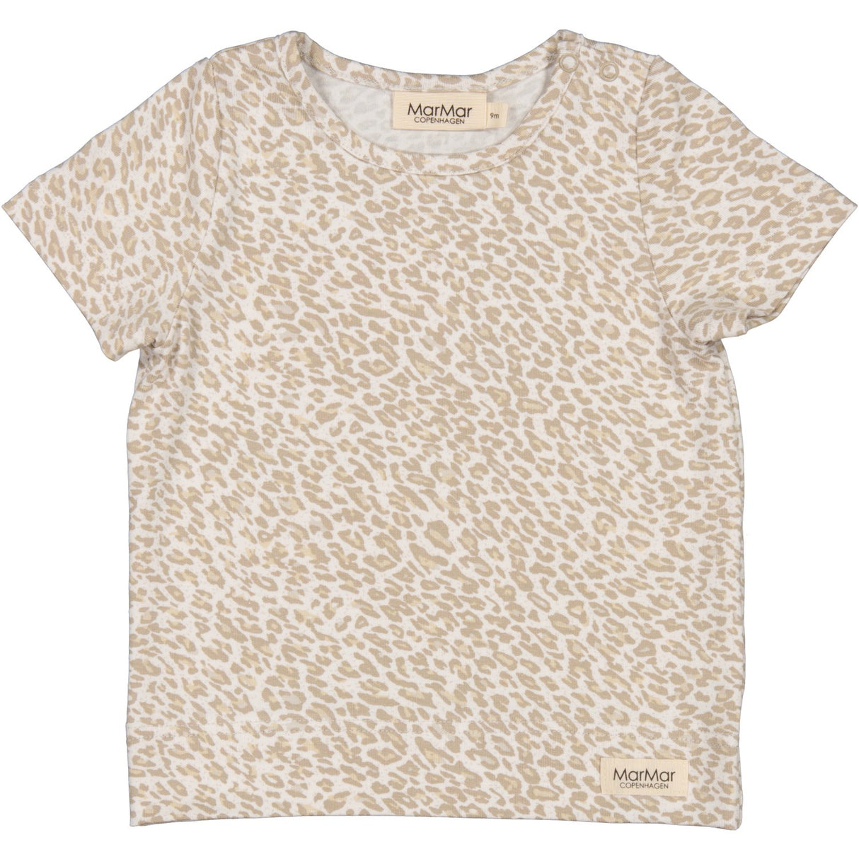 MarMar Leopard Beige Leo Tee SS T-Skjorta