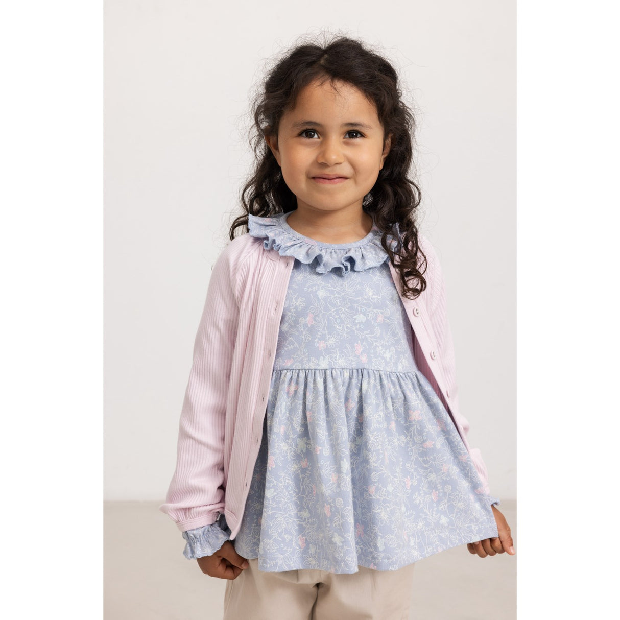 MarMar Jersey Print Butterfly Meadow Tinnie Skjorta