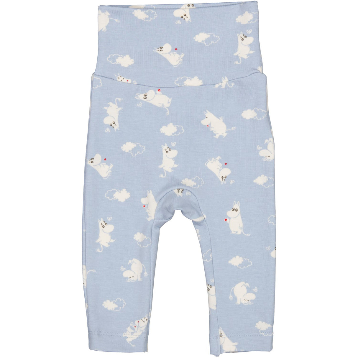 MarMar New Born Modal Smooth Print Blue Moomin Piva Byxor