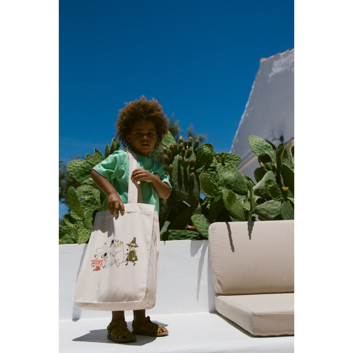 MarMar Cotton Jersey Moomin Patch Tad T-Skjorta