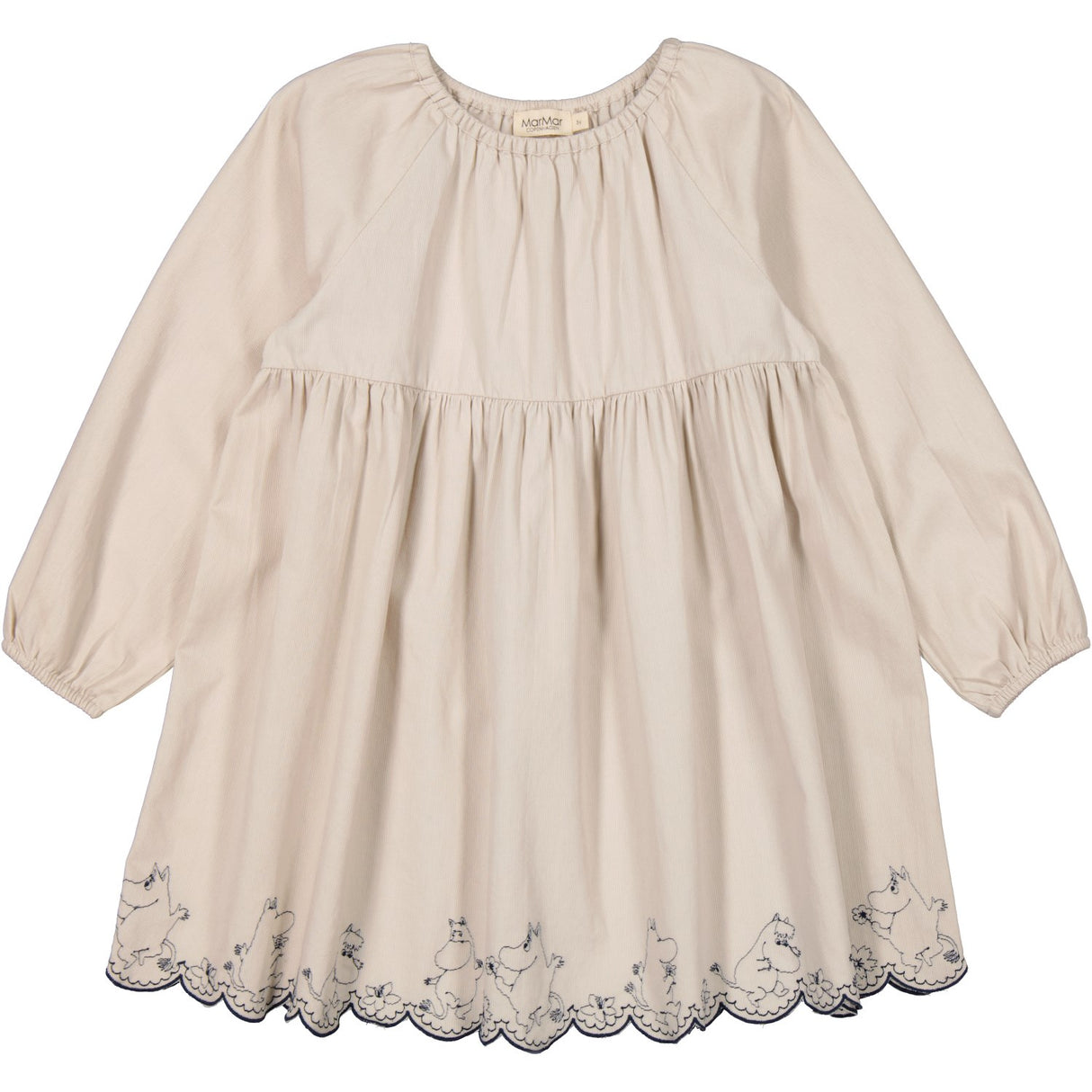 MarMar Cotton Texture Dancing Moomins Dawson Klänning