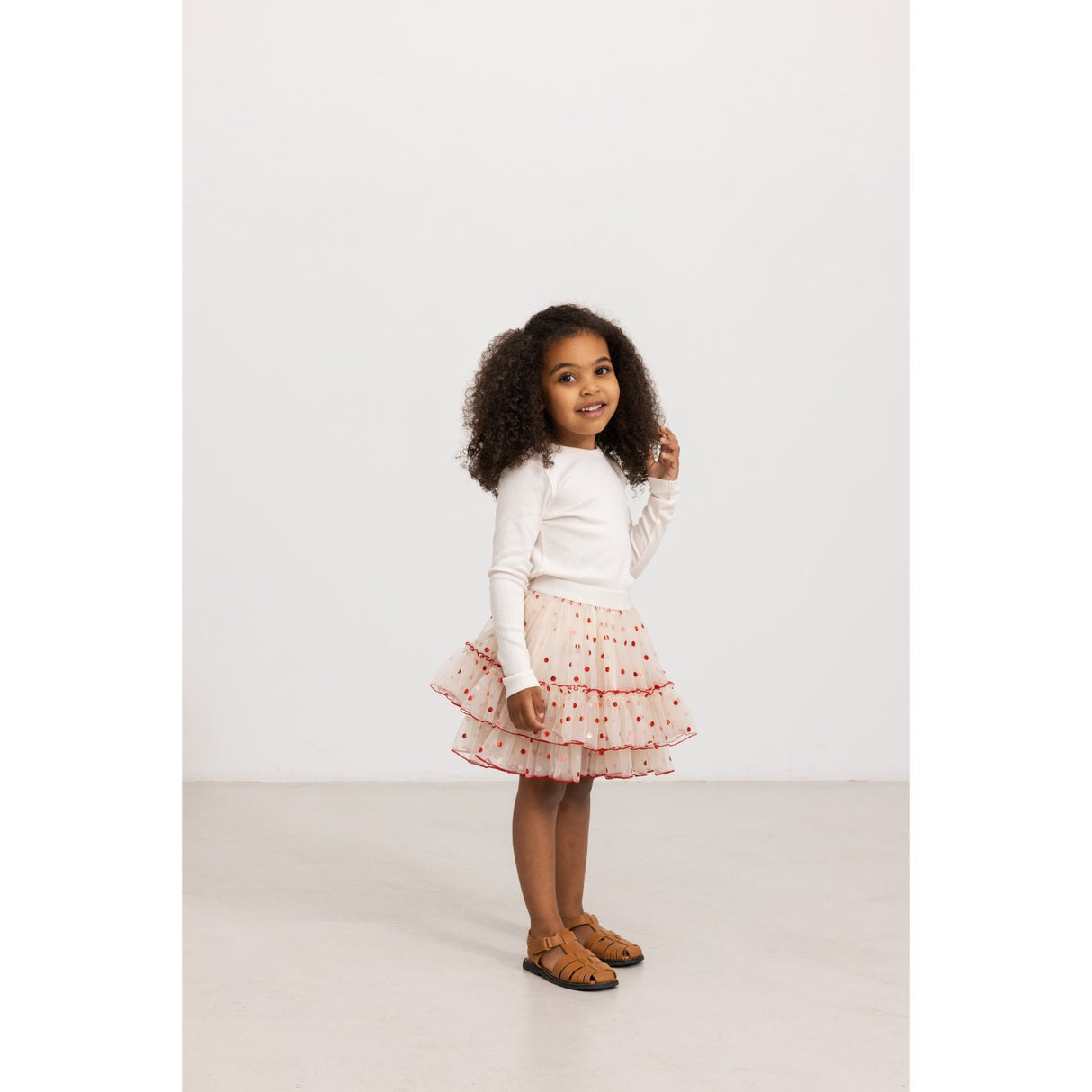 MarMar Modal Fine Rib Ruby Gelato Tani Blus