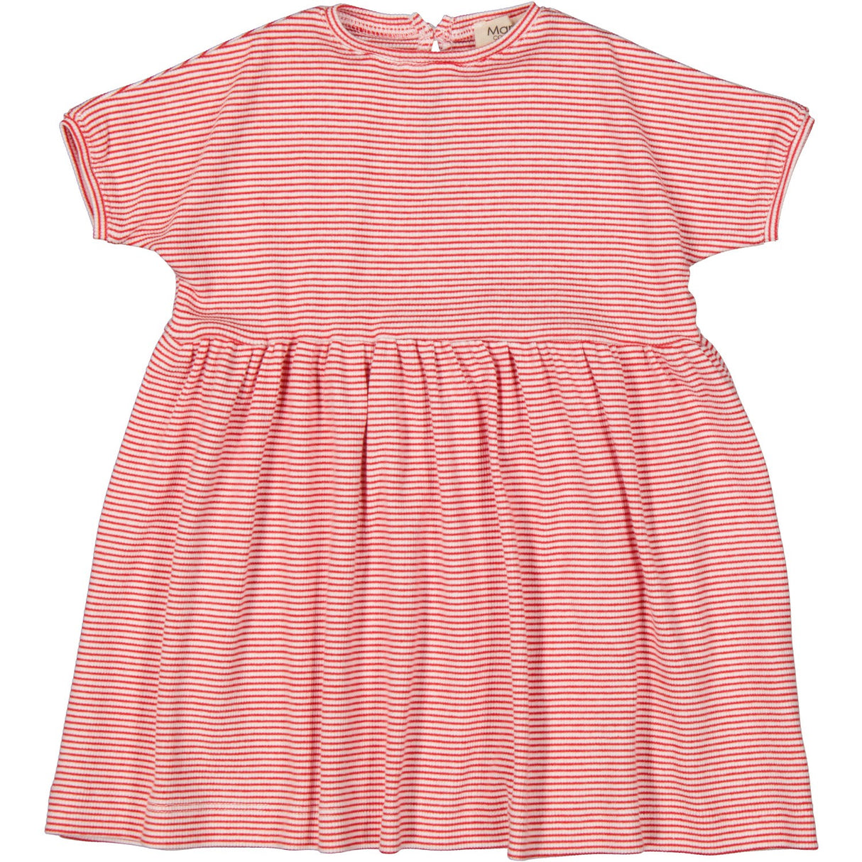 MarMar Modal Fine Rib Red Stripe Dioa Klänning