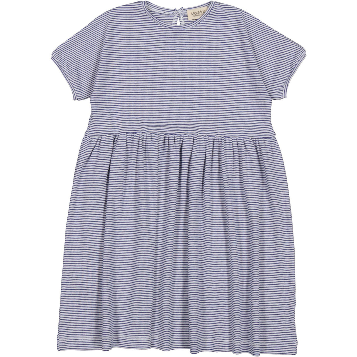 MarMar Modal Fine Rib Blue Stripe Dioa Klänning
