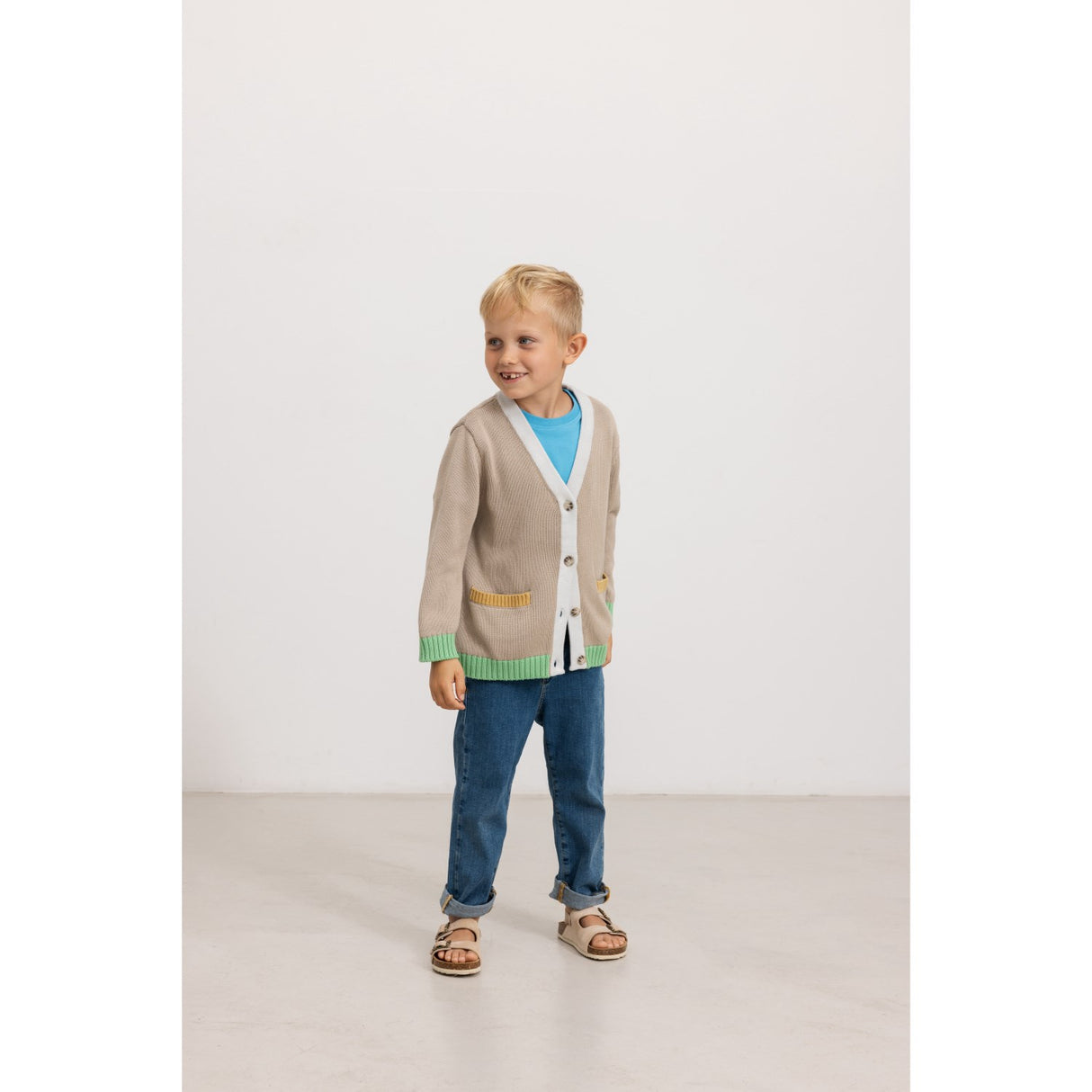 MarMar Cotton Jersey Kingfisher Tad T-Skjorta