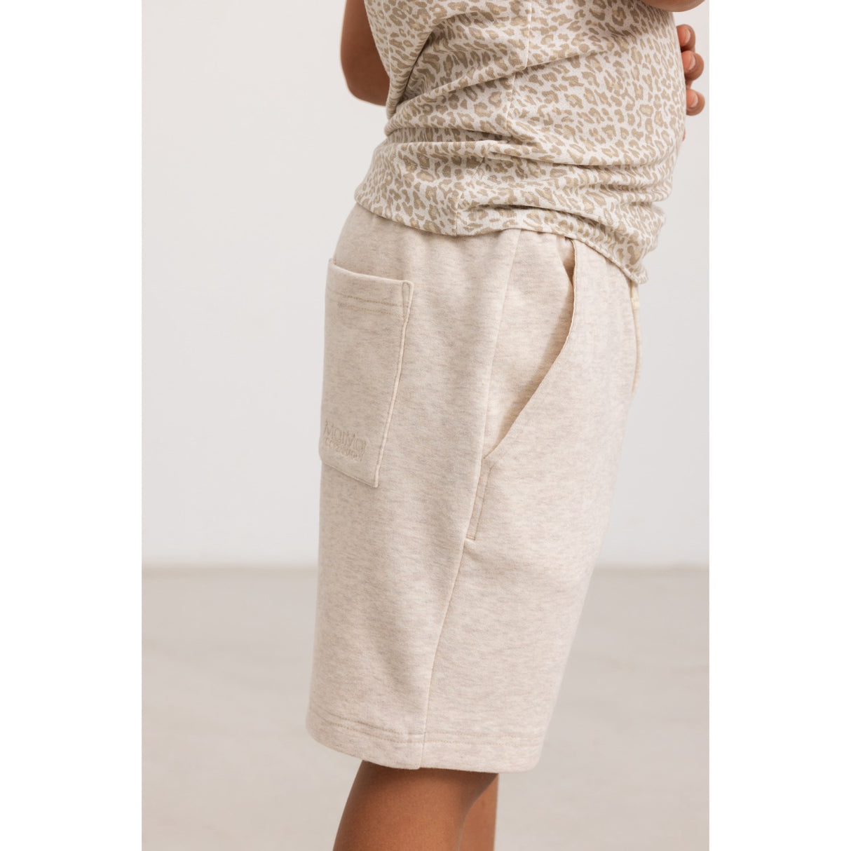 MarMar Modal Sweat Light Beige Melange Pelon S Shorts