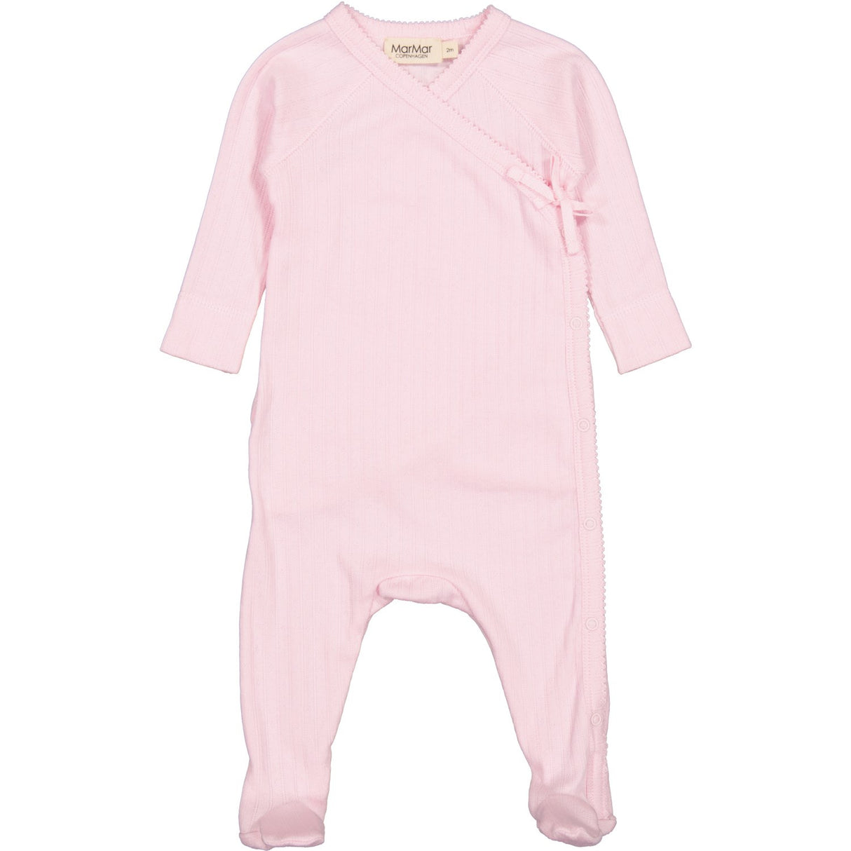 MarMar New Born Modal Pointelle Cotton Candy Rubetta Romper