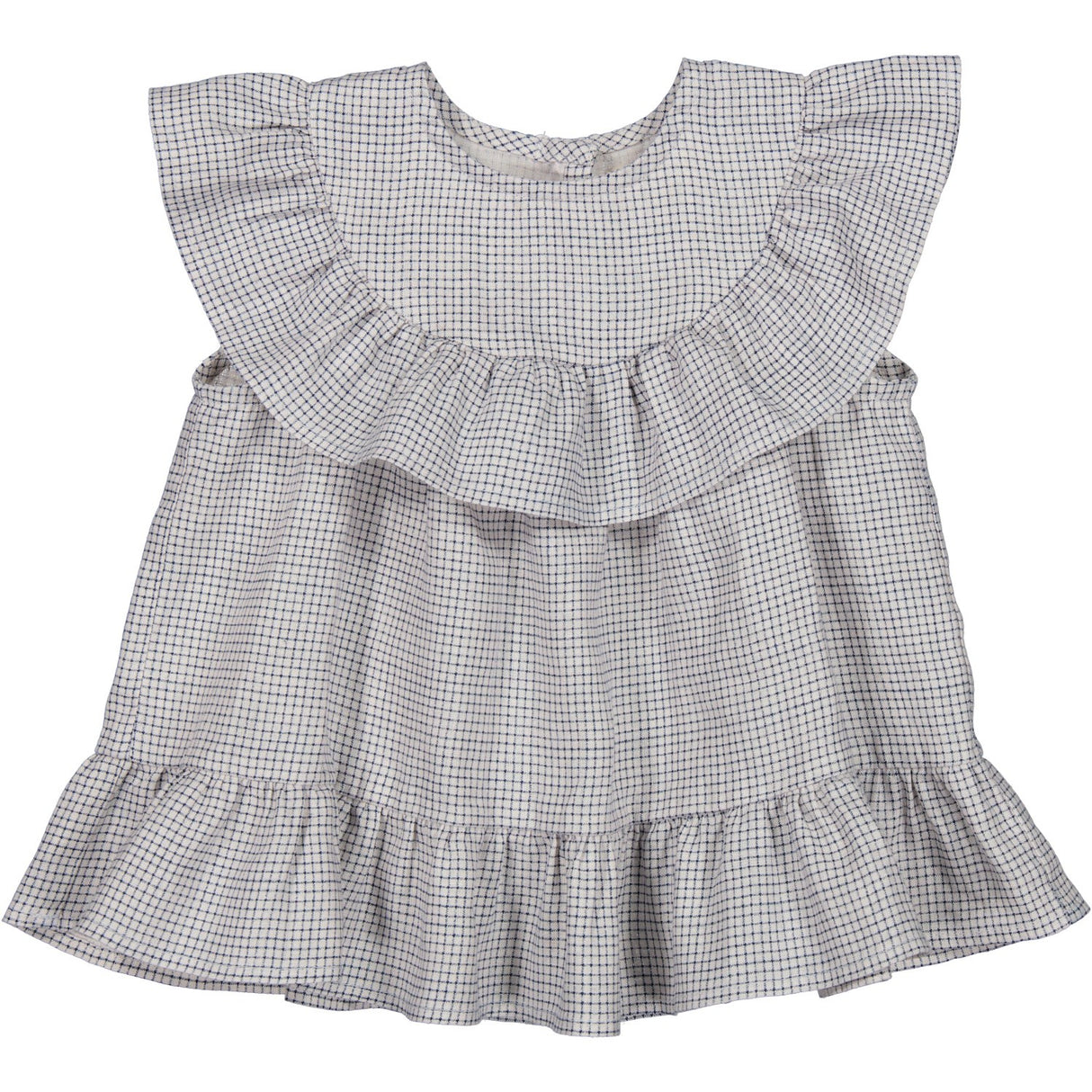 MarMar Linen Mini Check Tipa Topp