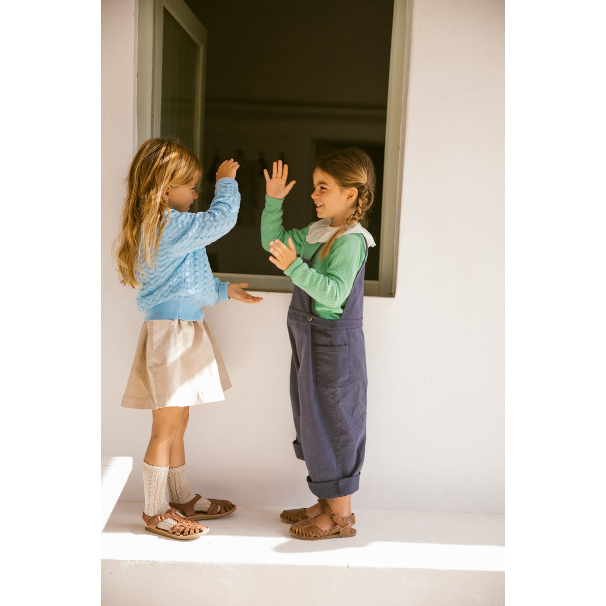 MarMar Chino Twill Deep Blue Riba Byxor