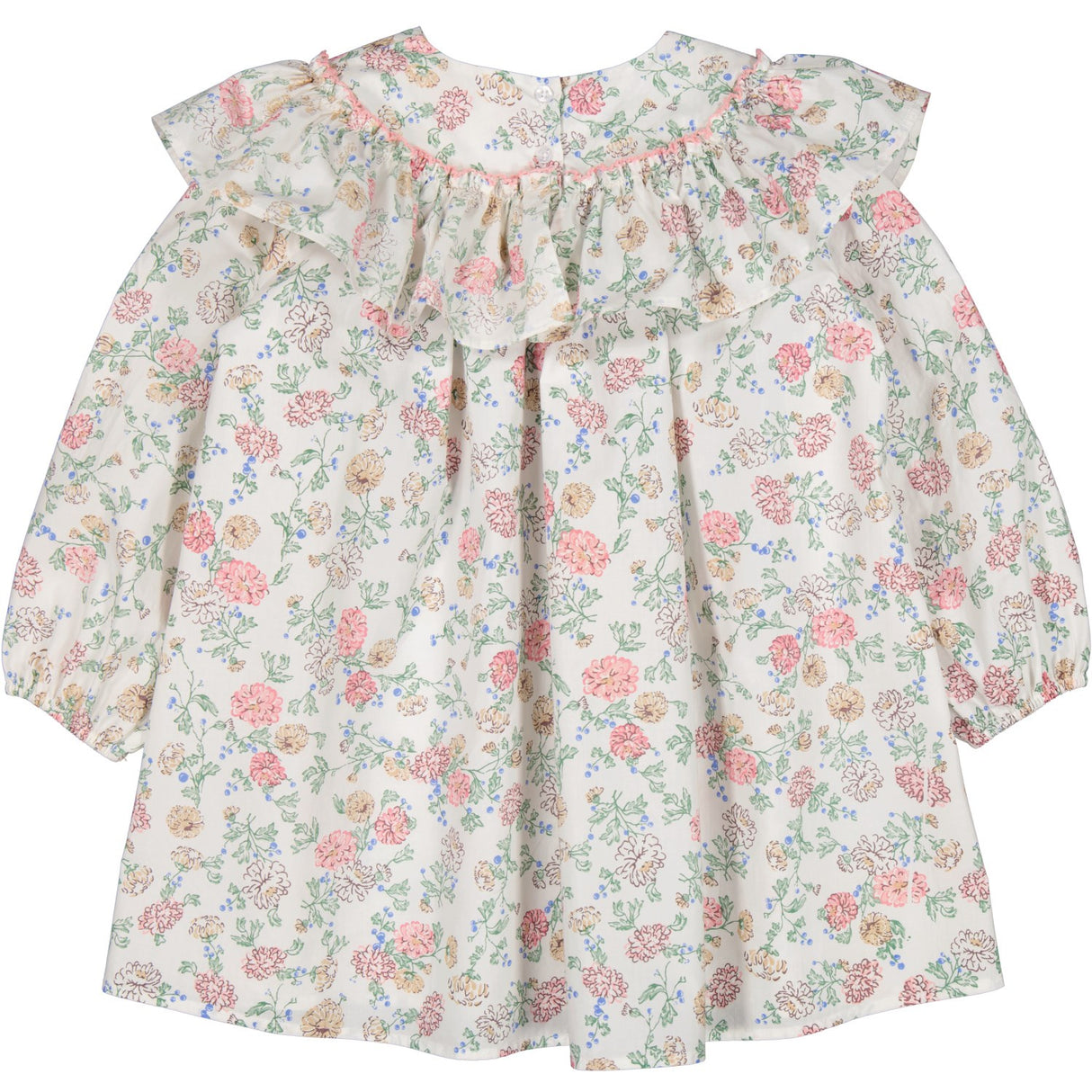 MarMar Poplin Summer Bloom Delsa LS Klänning