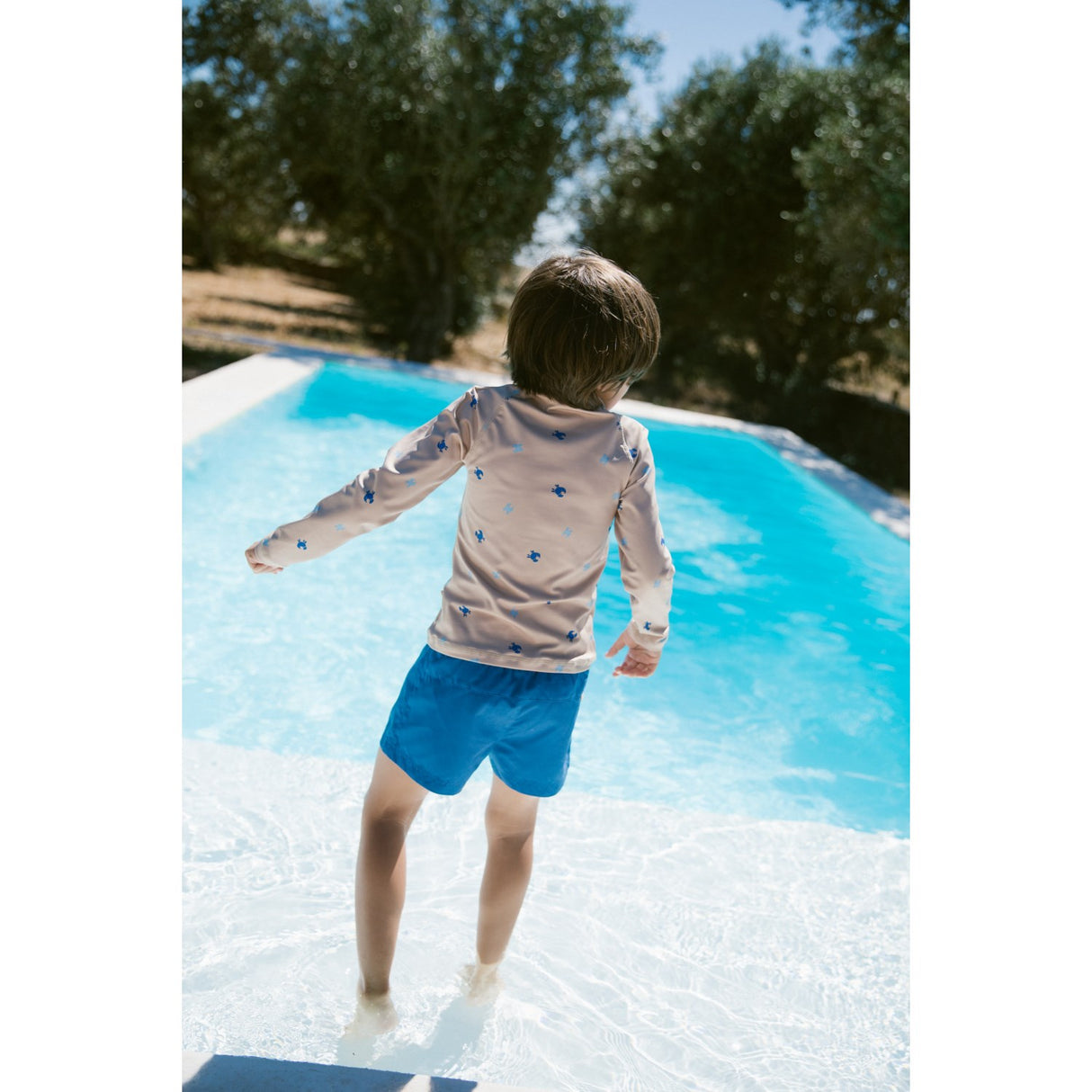 MarMar Swim Print Crab Swian Blus