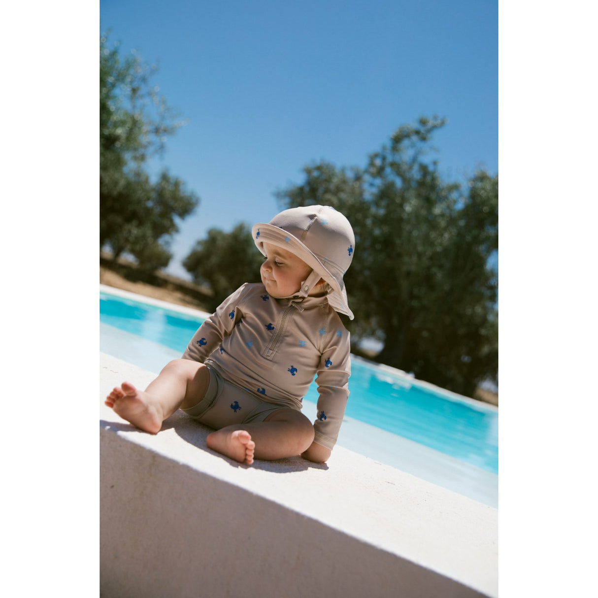 MarMar Swim Print Crab Alba Splash Long Badesolhat