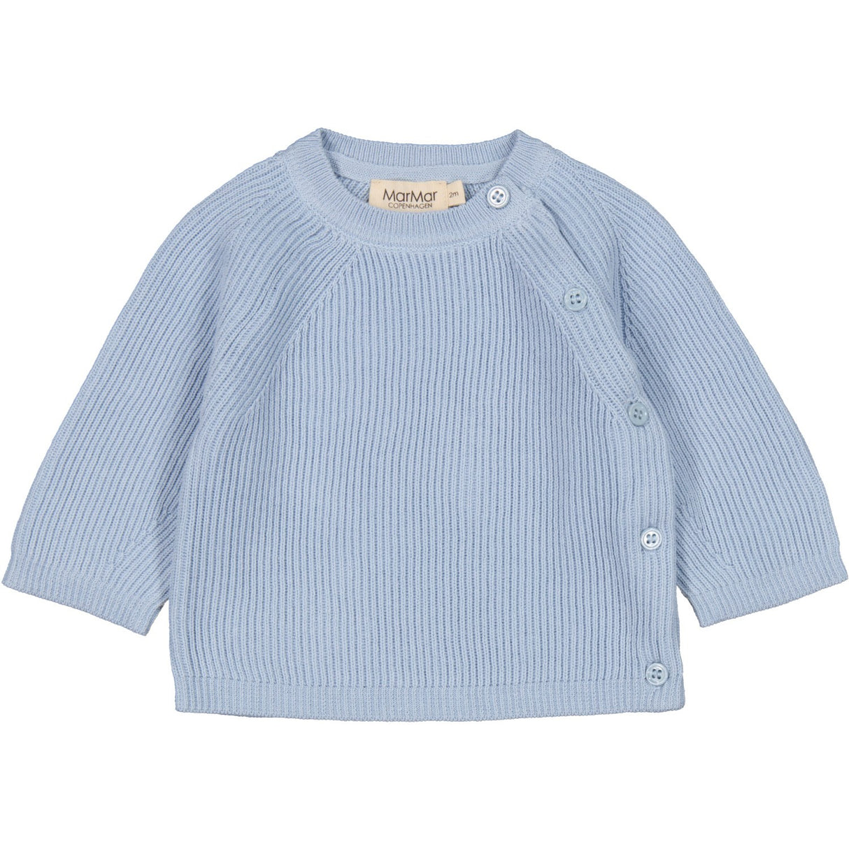MarMar New Born Cotton Knit Full Clear Sky Toll Stickad