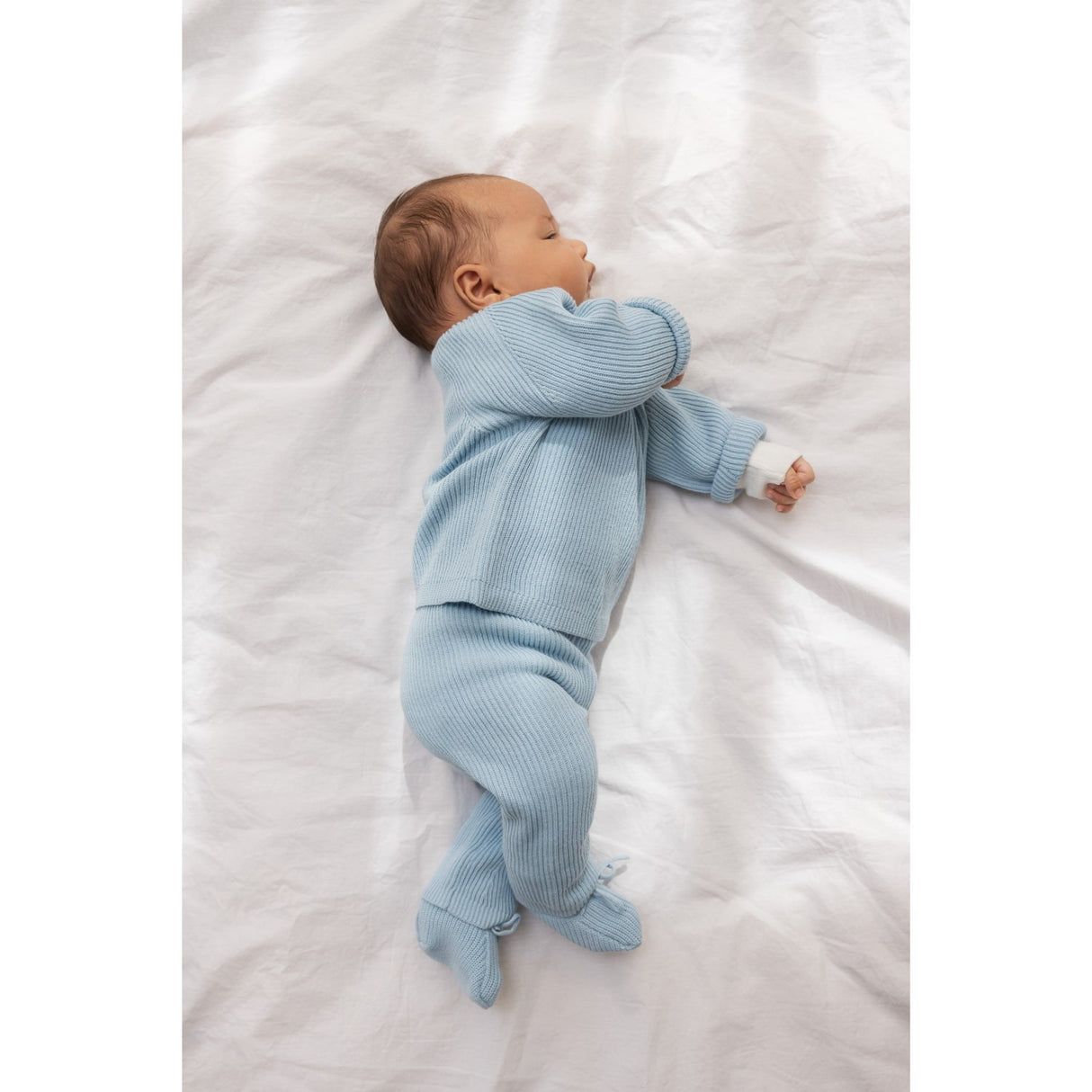 MarMar New Born Cotton Knit Full Clear Sky Toll Stickad
