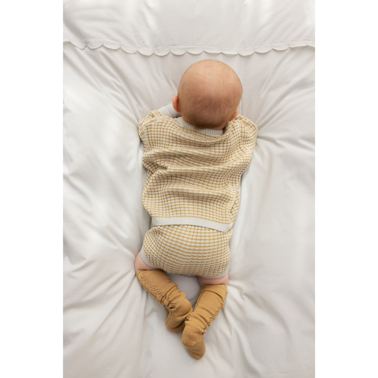 MarMar Modal Mix Stripe Morning Dew Stripe Tuk Stickad