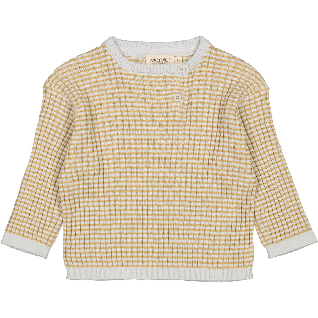 MarMar Modal Mix Stripe Morning Dew Stripe Tuk Stickad