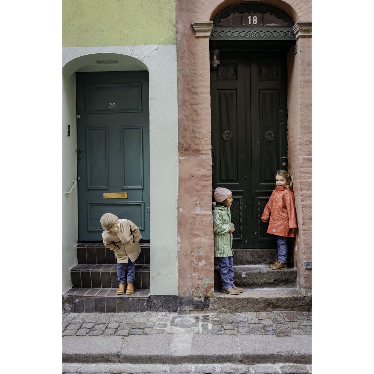 MarMar Rainwear Red Dew Dot October Jacka Outerwear