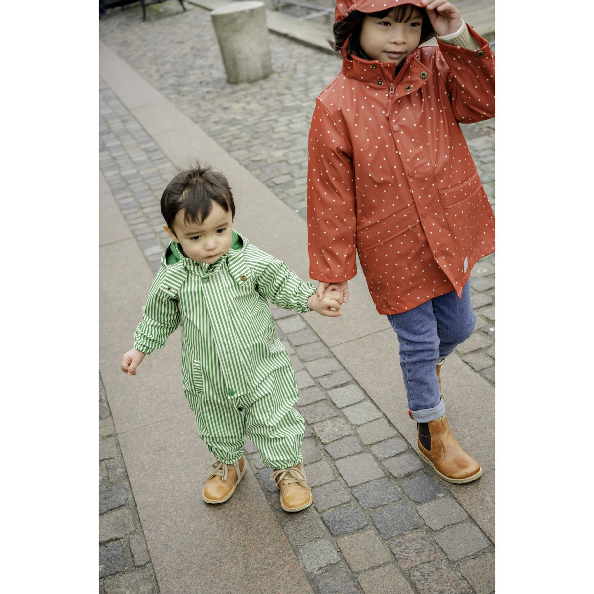 MarMar Rainwear Red Dew Dot October Jacka Outerwear