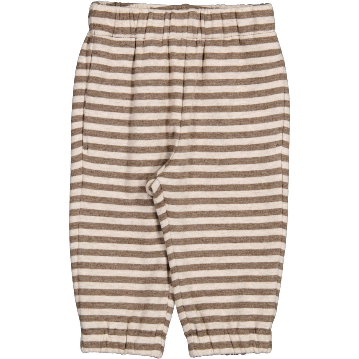 MarMar Modal Sweat Brown Stripe Melange Pako B Byxor