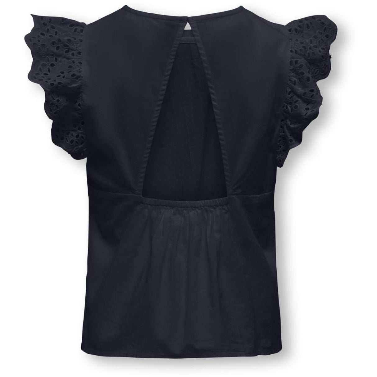 kids ONLY Black Lou Life Embroidery Topp