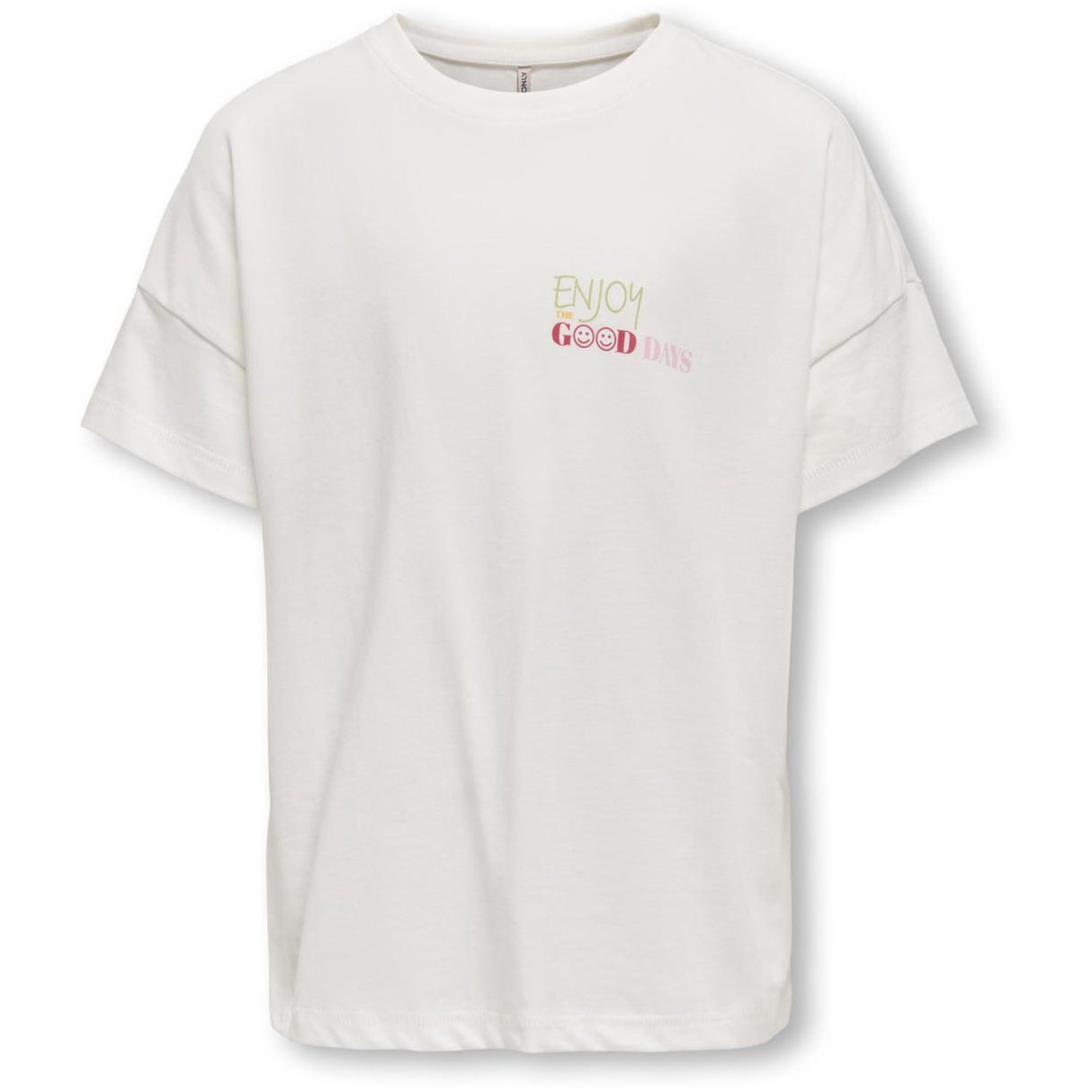 kids ONLY Cloud Dancer Sun Lia Life Oversize Printed T-Shirt