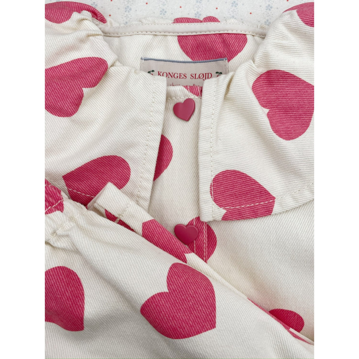 Konges Sløjd Bon Coeur Pink Magot Frill Byxor GOTS