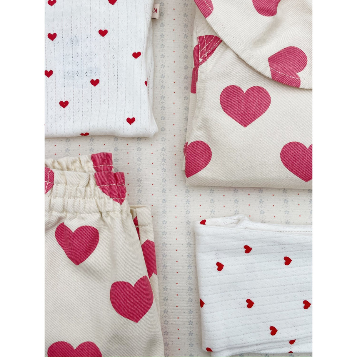 Konges Sløjd Bon Coeur Pink Magot Frill Byxor GOTS