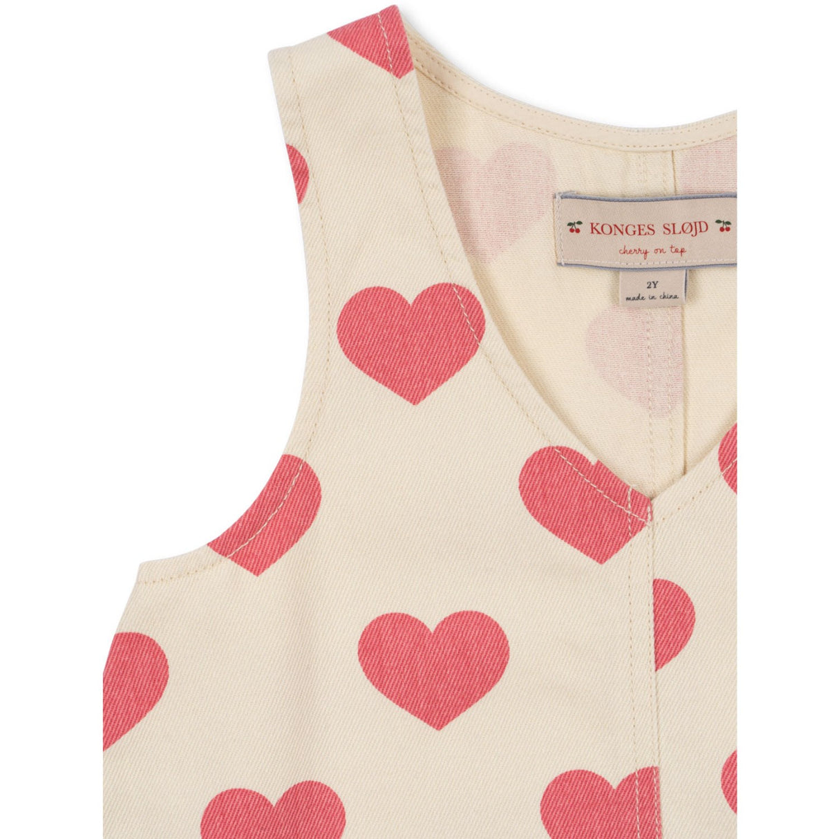 Konges Sløjd Bon Coeur Pink Magot Klänning GOTS