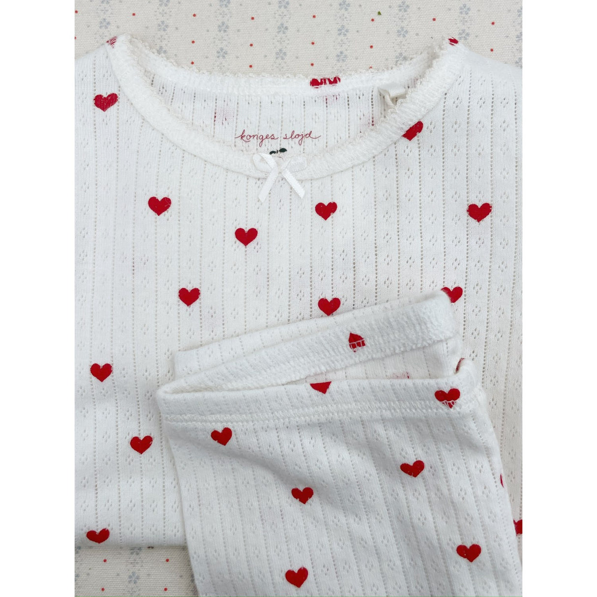 Konges Sløjd Amour Rouge Minnie Blus GOTS