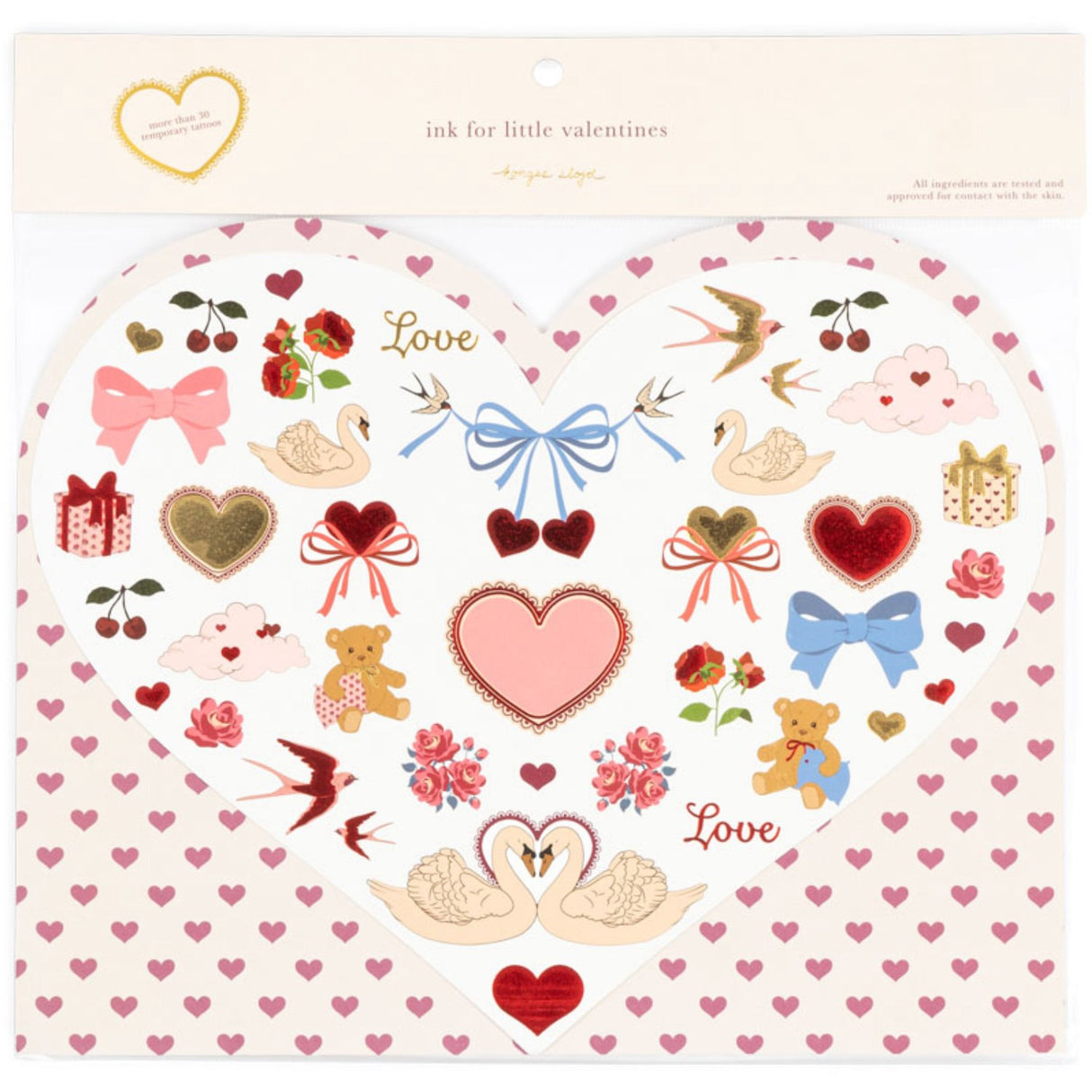 Konges Sløjd Red Valentines Tatueringar