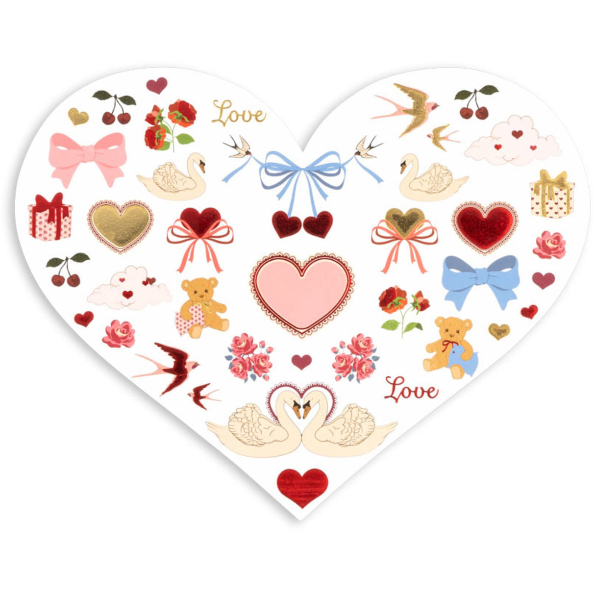 Konges Sløjd Red Valentines Tatueringar