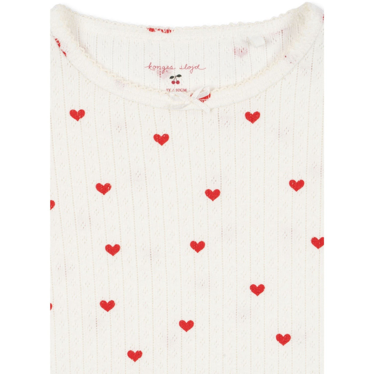 Konges Sløjd Amour Rouge Minnie Blus GOTS