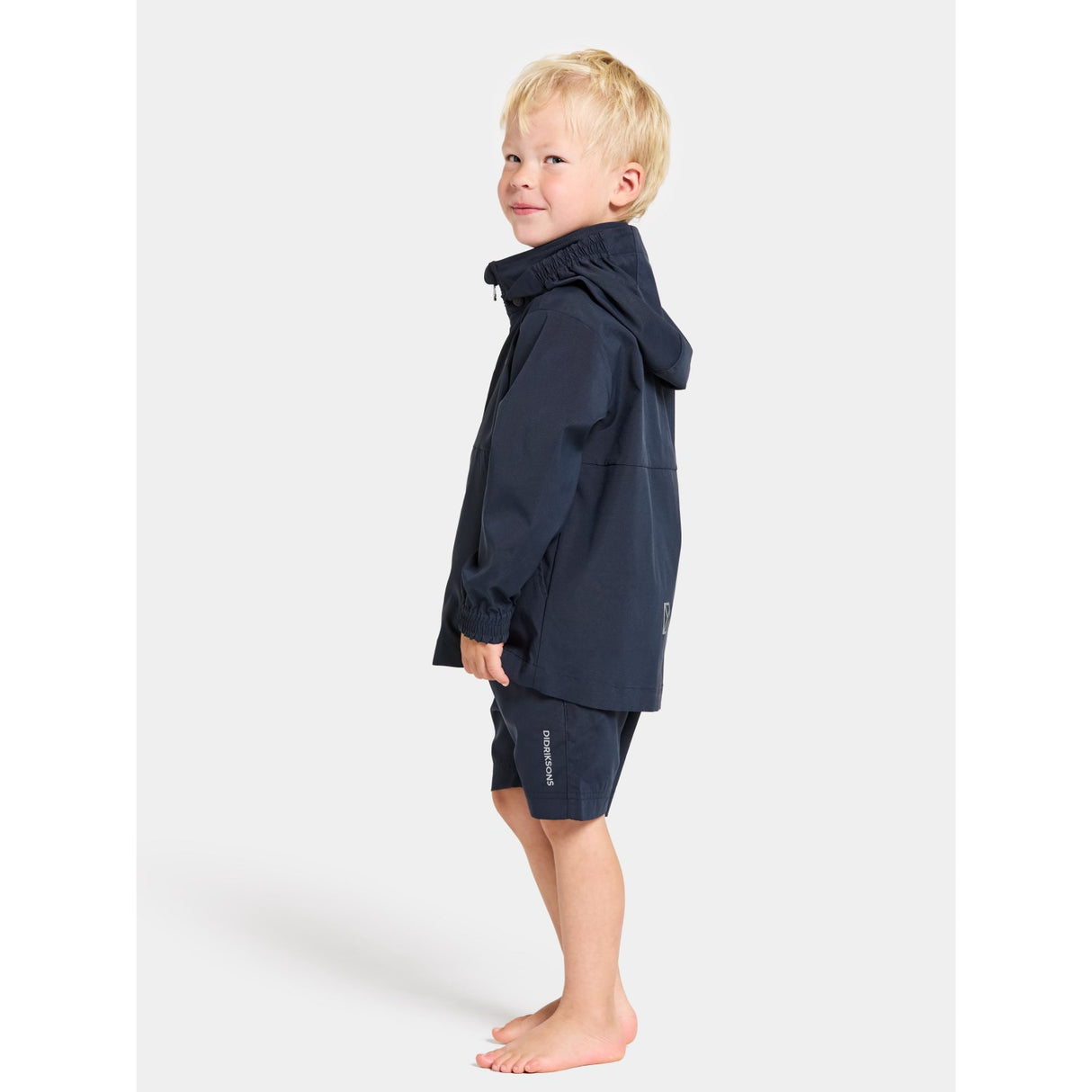 Didriksons Navy Hallon Kids Jacka