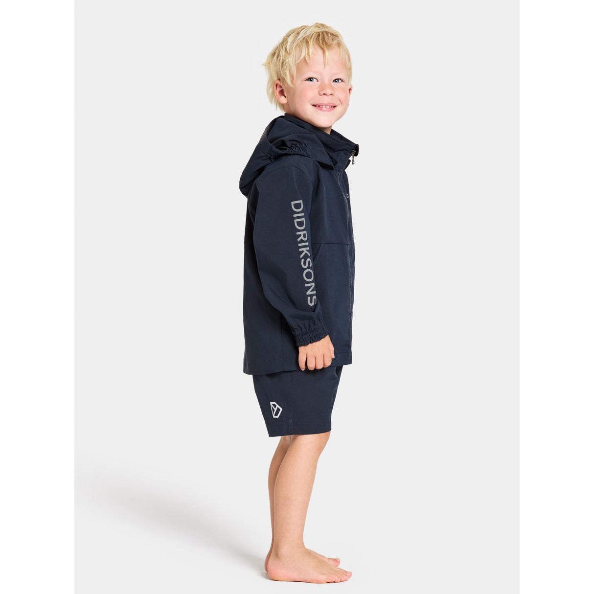Didriksons Navy Hallon Kids Jacka