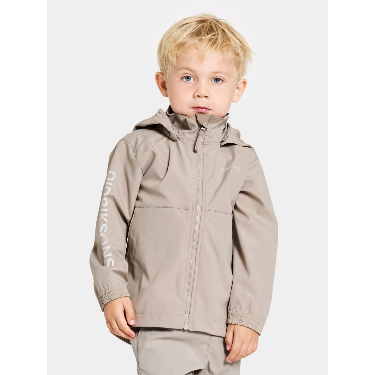 Didriksons Beach Beige Hallon Kids Jacka