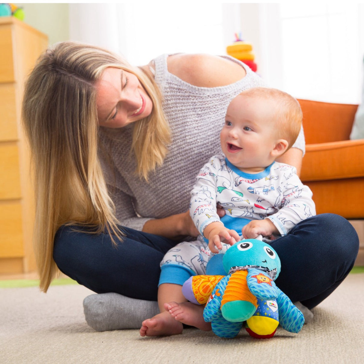 Lamaze Blæksprutten Sam Med Suspension