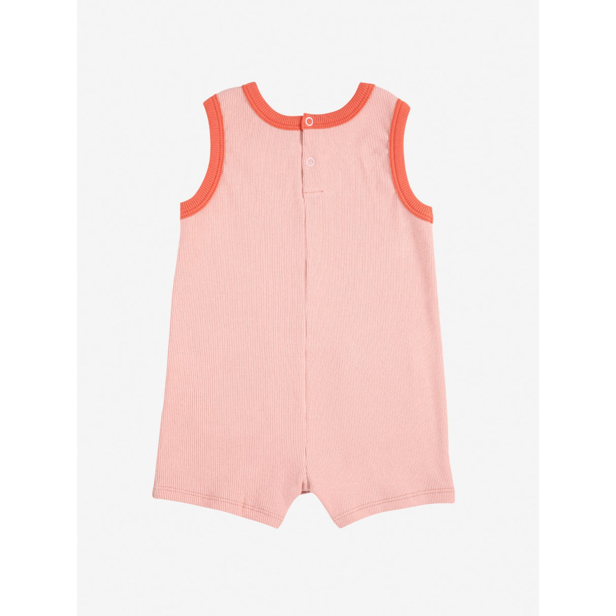 Bobo Choses Ljus Pink Smiling Pink Playsuit