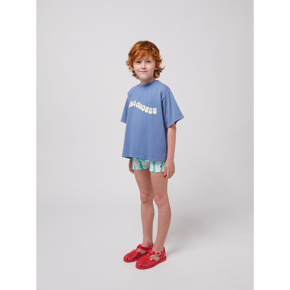 Bobo Choses Blue Wavy Bobo Choses T-Shirt