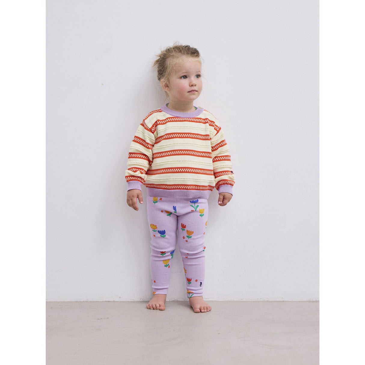 Bobo Choses Lavender Garden Party All Över Leggings