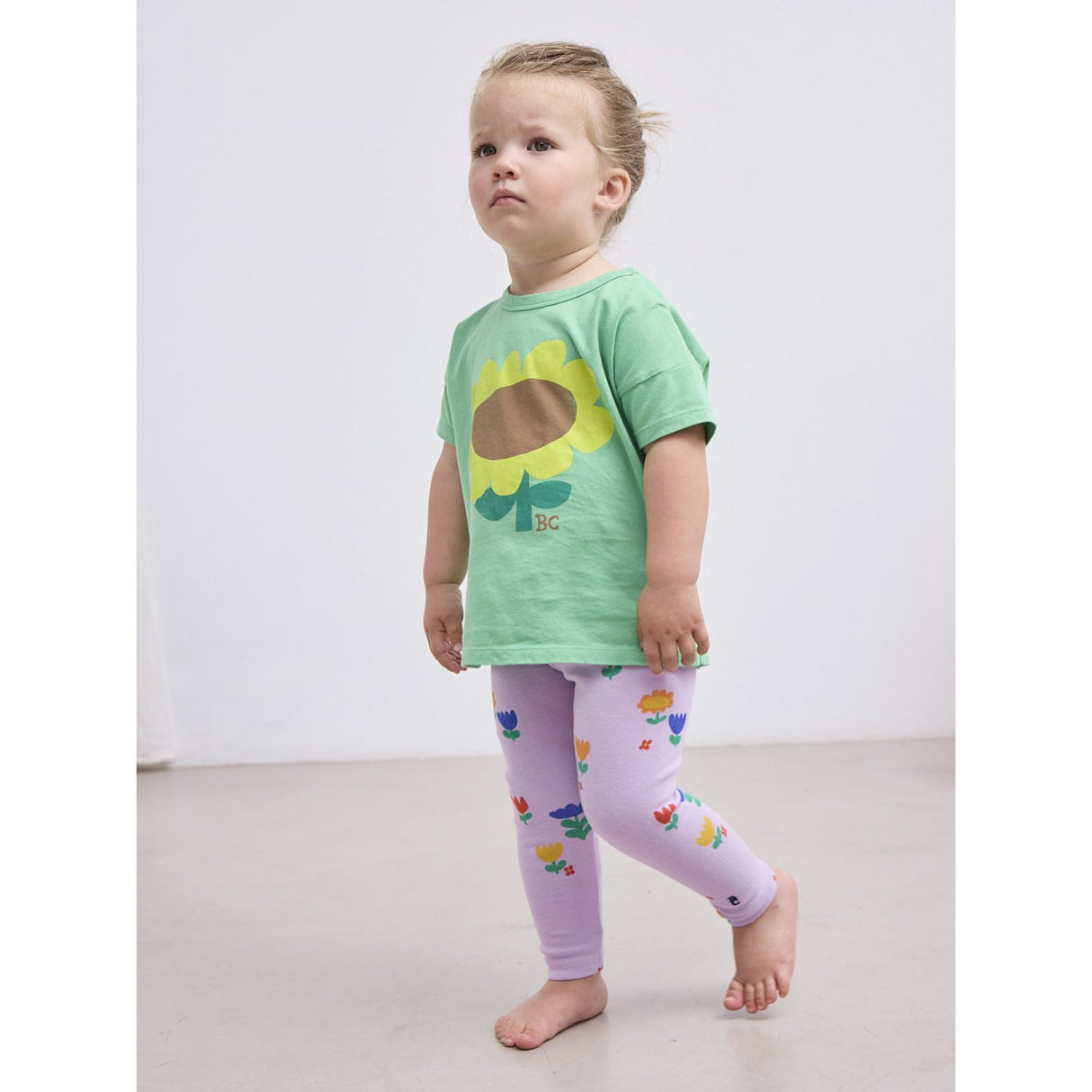 Bobo Choses Lavender Garden Party All Över Leggings