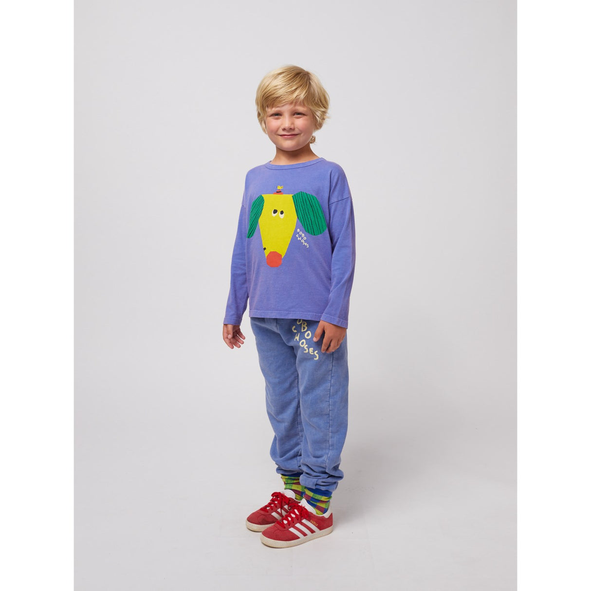 Bobo Choses Blue Jogging Byxor