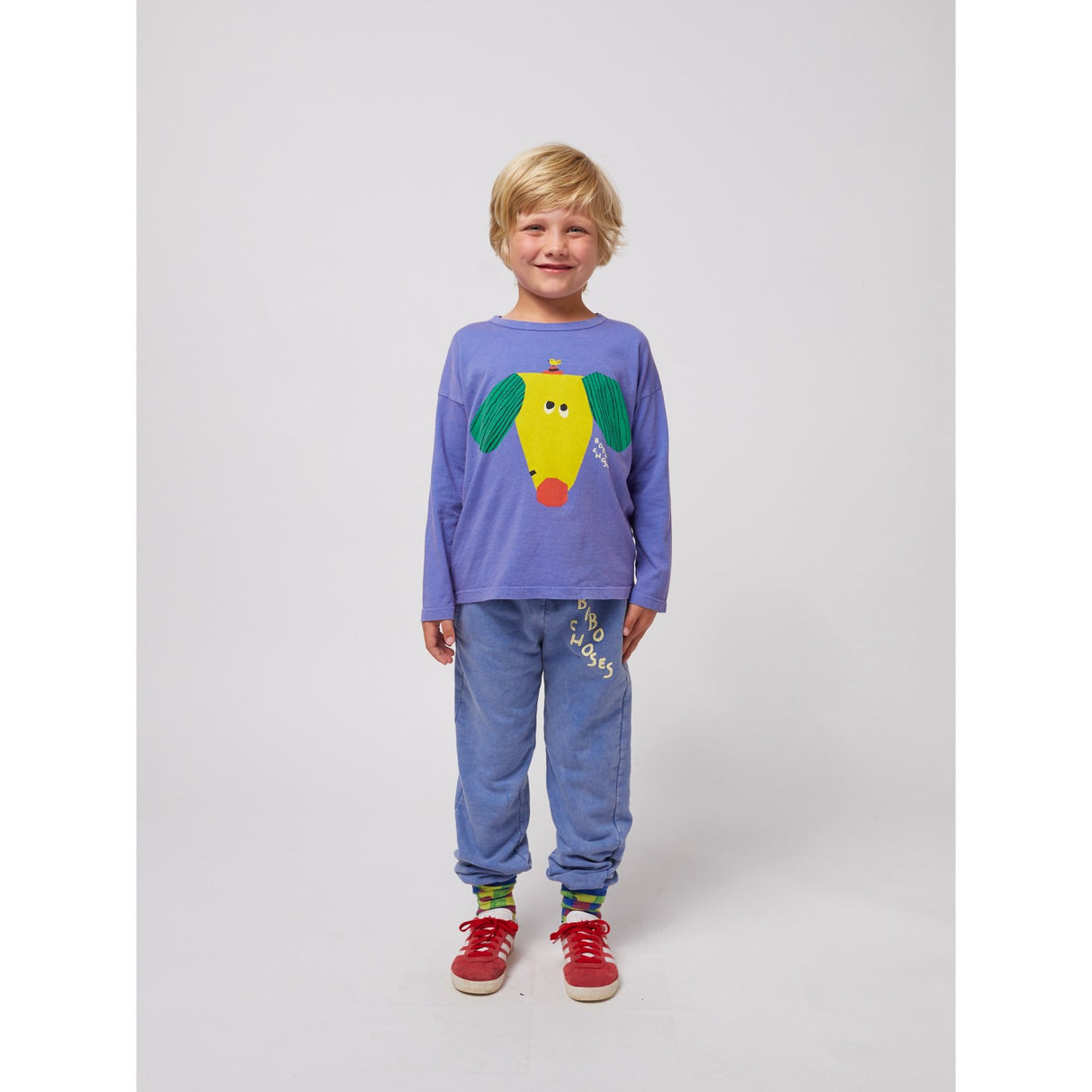 Bobo Choses Blue Jogging Byxor