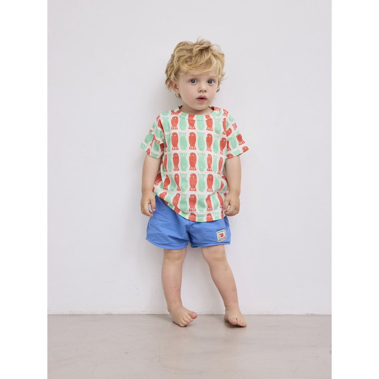 Bobo Choses Offwhite Lucky Fish All Över T-Shirt